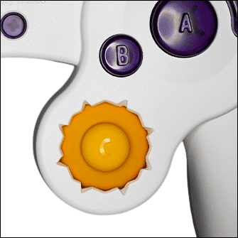 C-Stick Notches GameCube Smash Bros