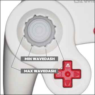 Melee Wavedash Notches GameCube Controller