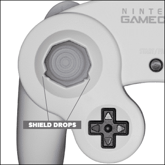 Shield Drop Notches GameCube